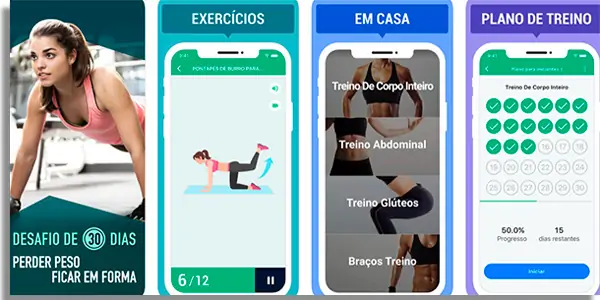 exercícios em casa