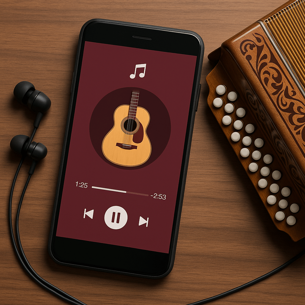 App para ouvir música norteña
